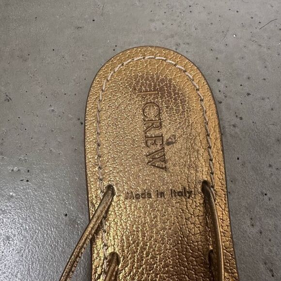 J. Crew Leather Double Strap Sandals - Picture 4 of 5